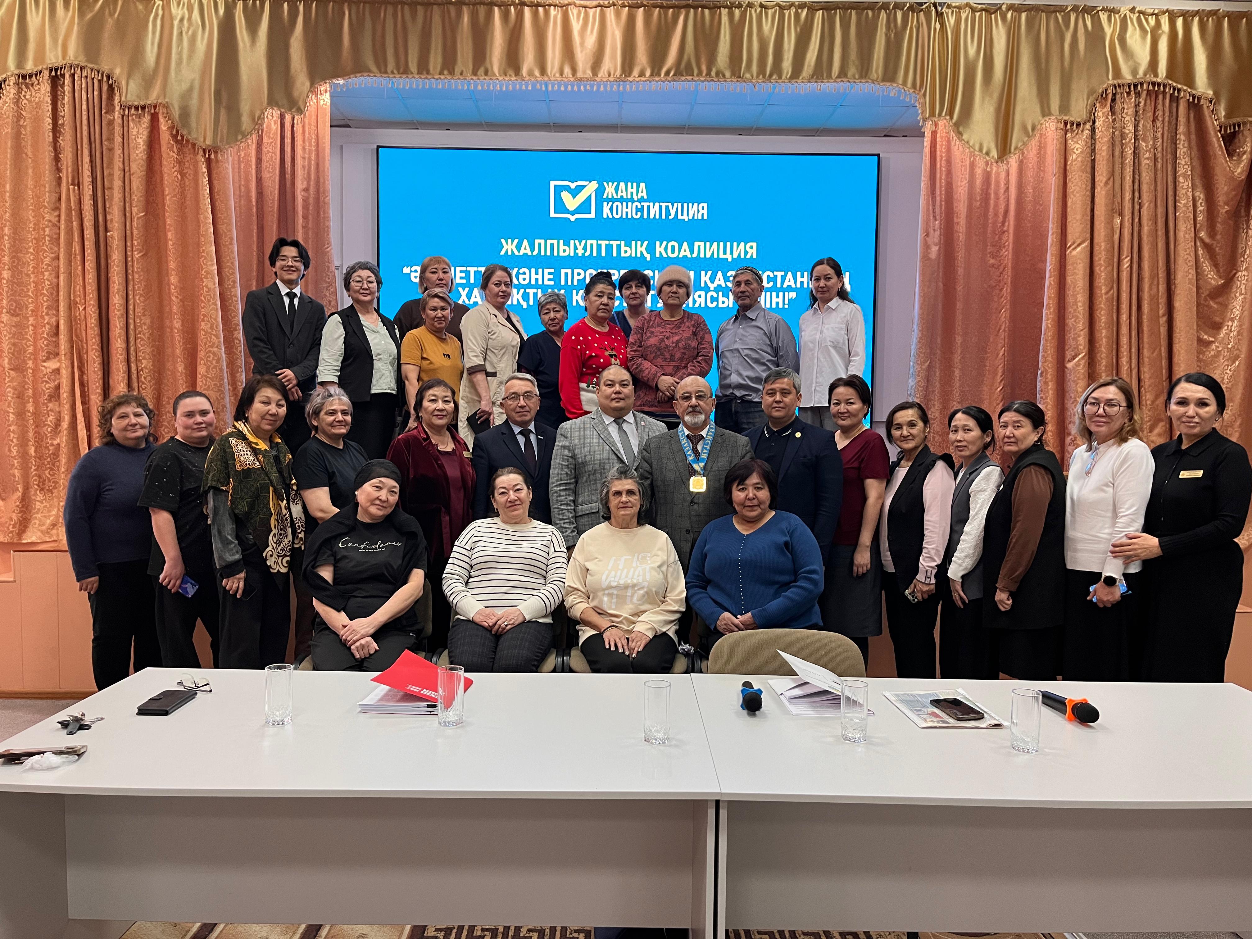 25 февраля 2026 года член Палаты юридических консультантов Акмолинской области