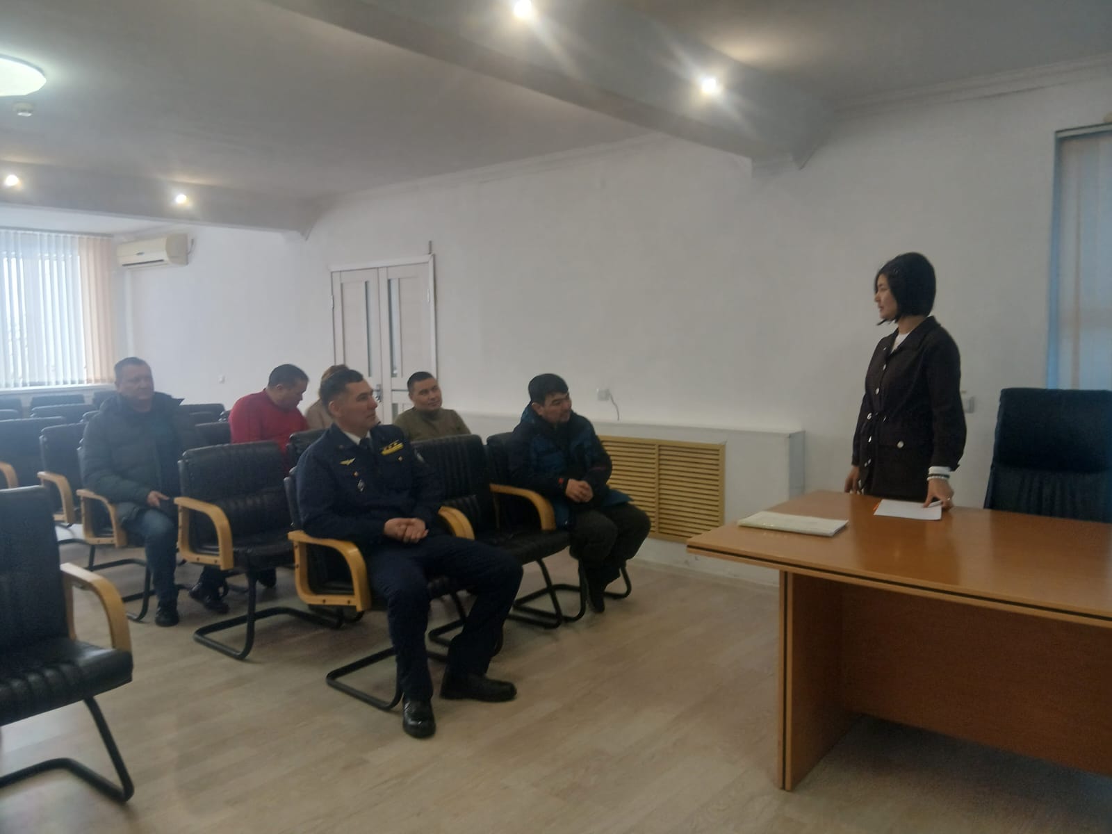 4 марта 2026 года член Палаты юридических консультантов Акмолинской области «Жылы жүрекпен» встретилась с работниками Акмолинского отделения АО «НК КТЖ» имеющих детей с особенностями развития